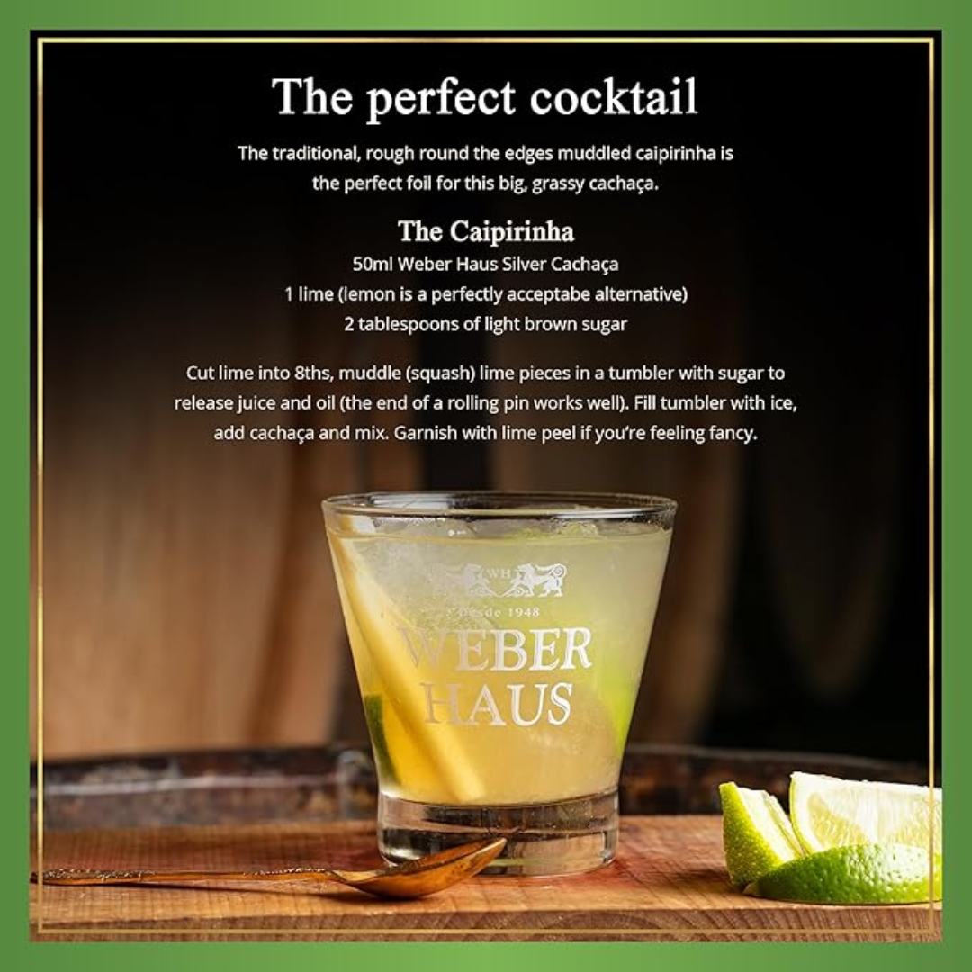 Weber Haus Cachaça Silver 700 ml 38% vol.